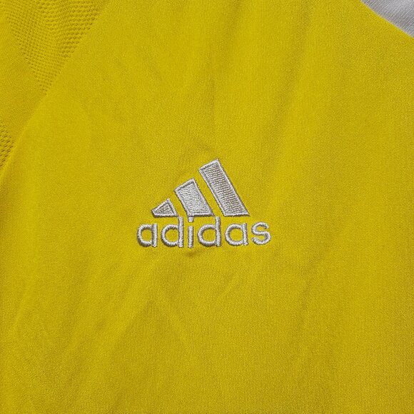 Adidas Men's Soccer Jersey in Bright Yellow color - Picture 5 of 11